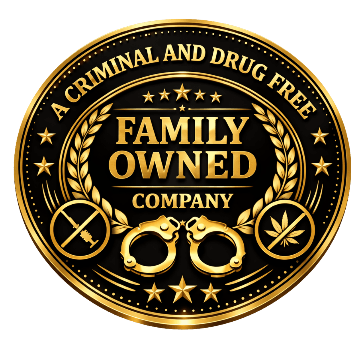 Family Owned - Criminal and Drug Free Company